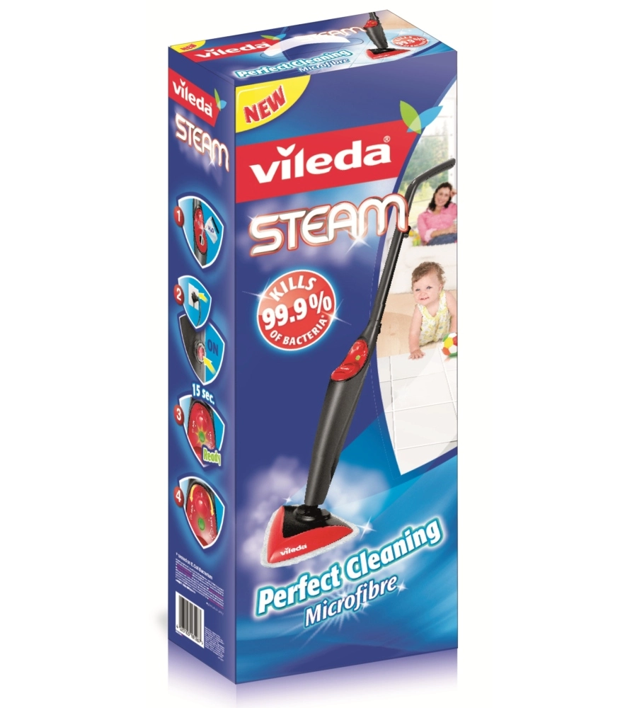 STEAM PLUS SCOPA A VAPORE VILEDA