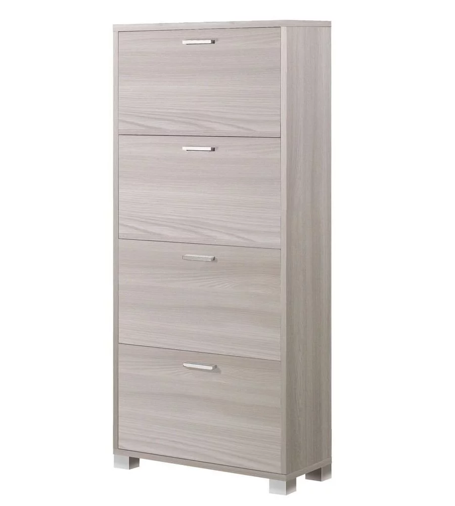 SCARPIERA OLMO CON 4 ANTE, 70X29X154 CM
