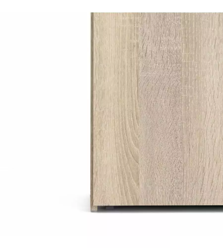 ARMADIO "SPACE" CON 2 ANTE 3 CASSETTI QUERCIA, 77,60X49,20X200 CM