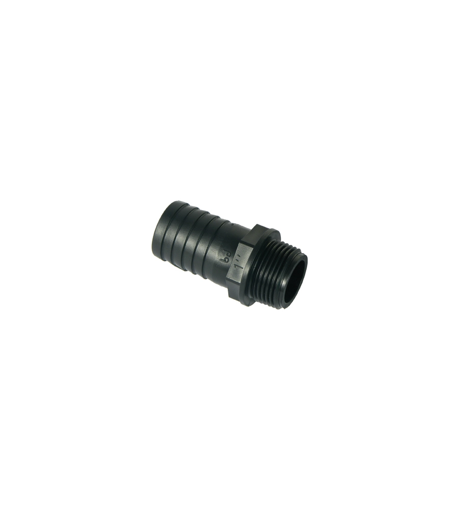 RACCORDO PORTAGOMMA MASCHIO DIRITTO 1x2