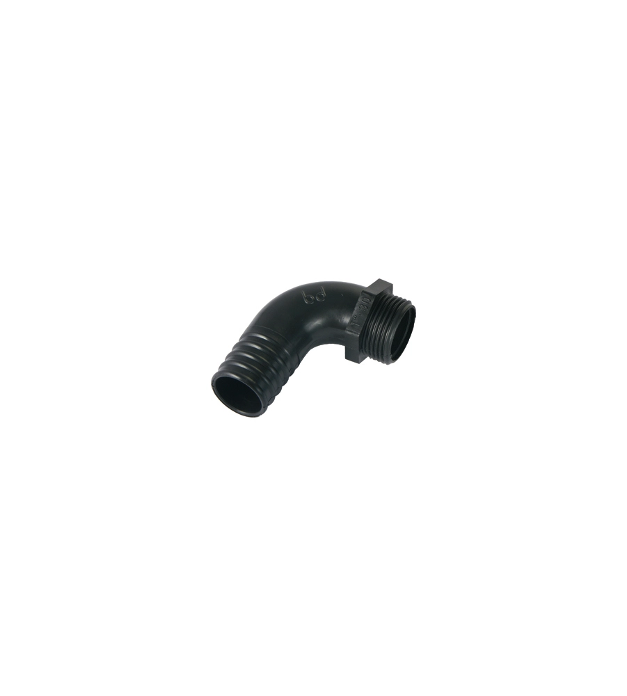 RACCORDO PORTAGOMMA MASCHIO CURVO 1x25
