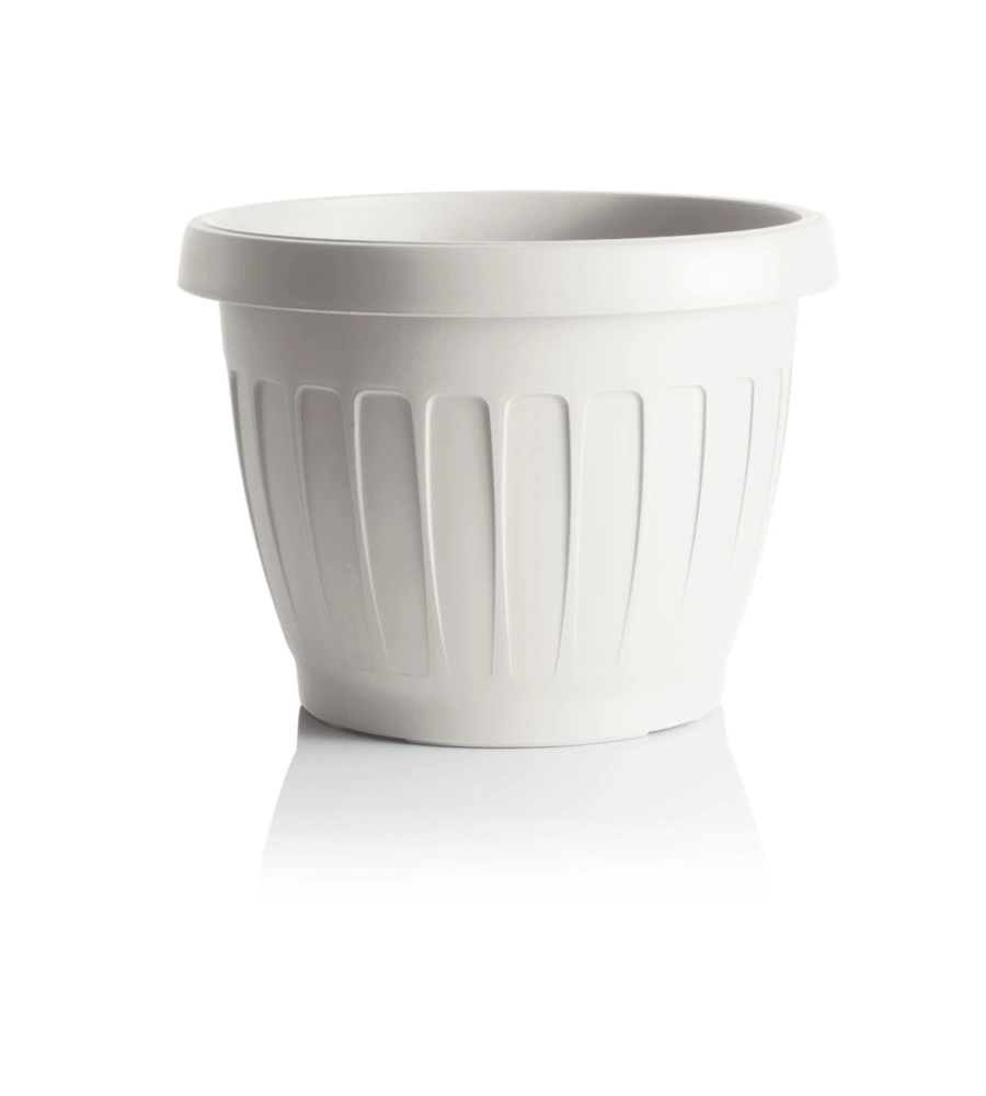 VASO TERRA D. 35 BIANCO