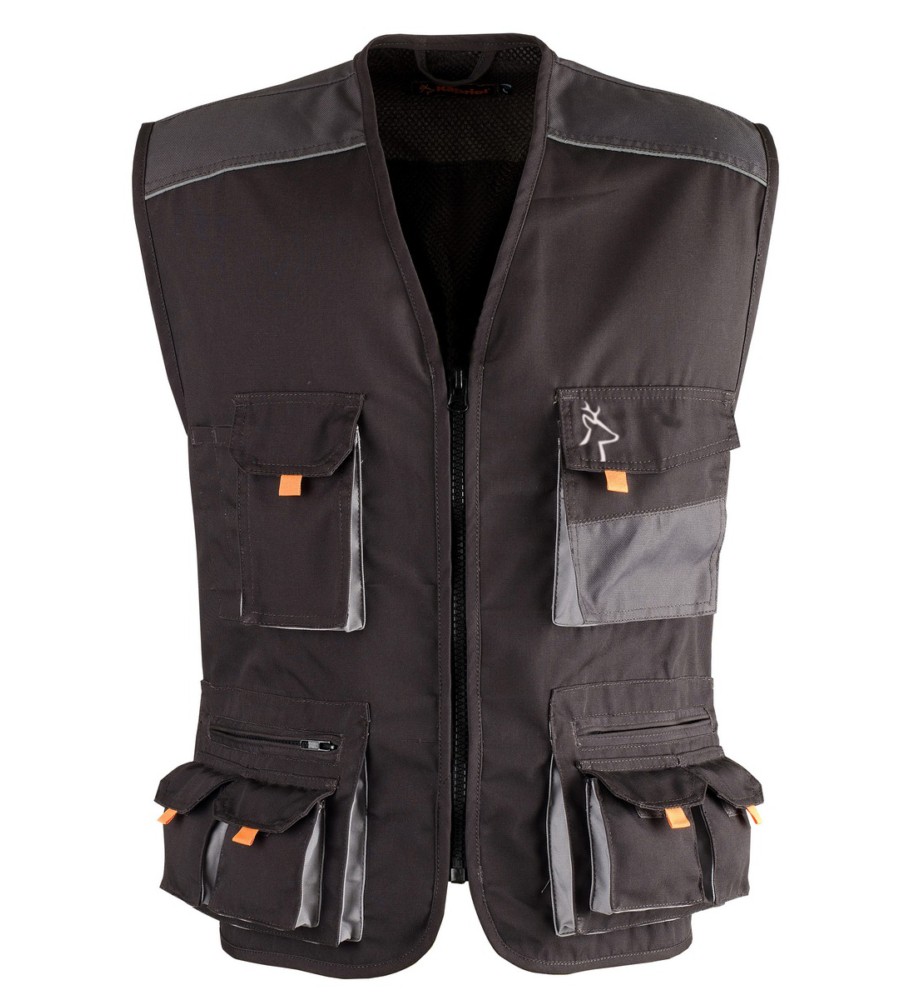 GILET DA LAVORO SMART GRIGIO, TG XXL - KAPRIOL