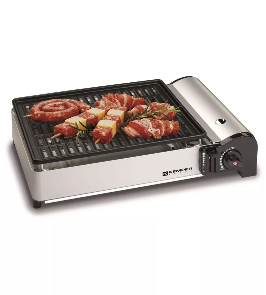 FORNELLO BARBECUE A GAS PORTATILE KEMPER "SMART" 1 BRUCIATORE