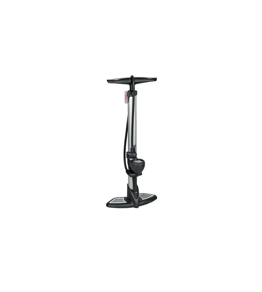 POMPA PER BICICLETTA IN ACCIAIO LAMPA "AIR-PRO 1" CON MANOMETRO - 94217