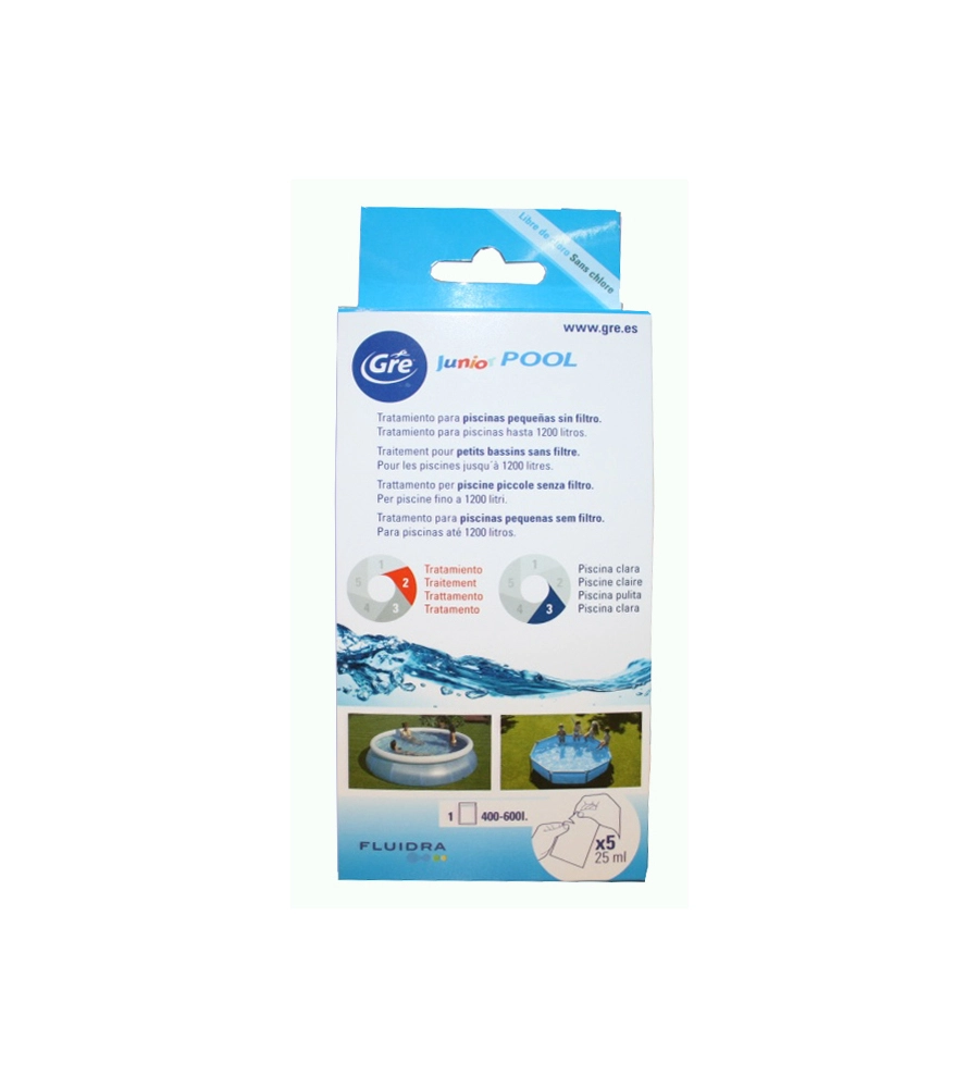PURIFICATORE DELL'ACQUA PER PISCINE GRE DA 800 A 1200 LITRI