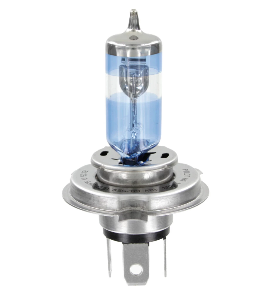 LAMPADA ALOGENA 12V XENON TOP +120% LUCE - H4 - 60/55W - P43T - 2 PZ  - SCATOLA  58601