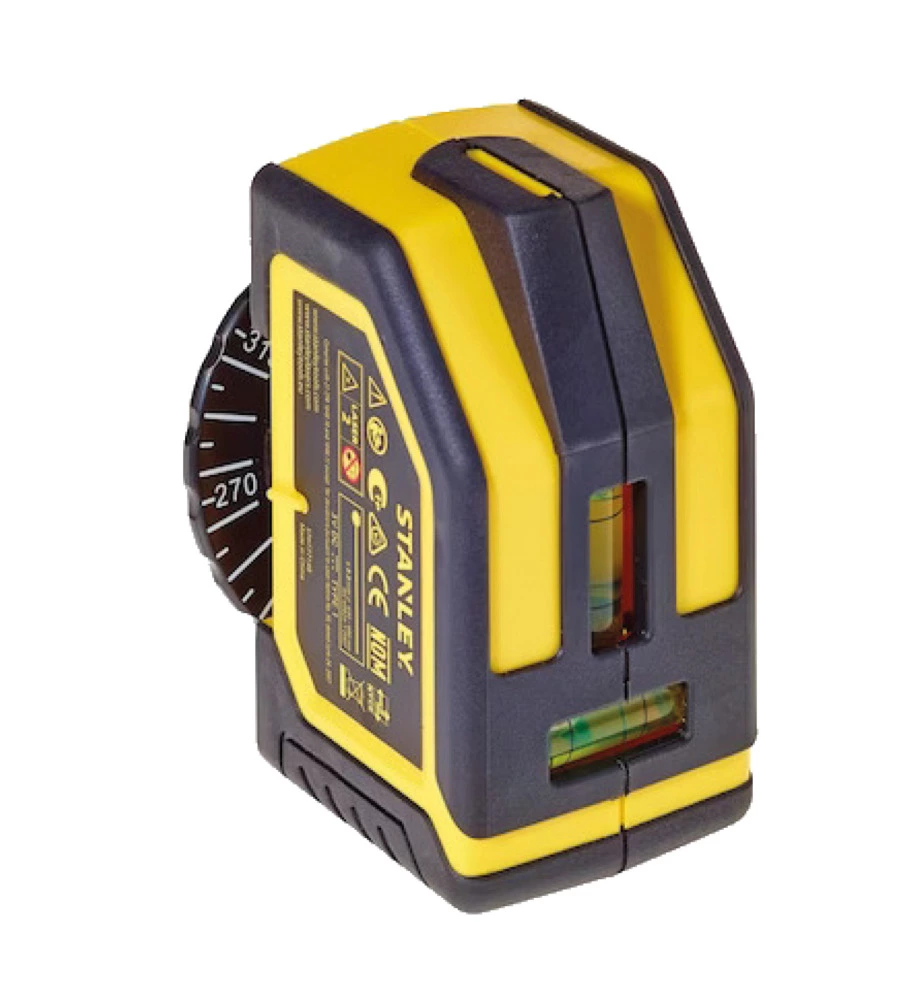 LIVELLA LASER MANUALE DA PARETE STANLEY, 5 METRI