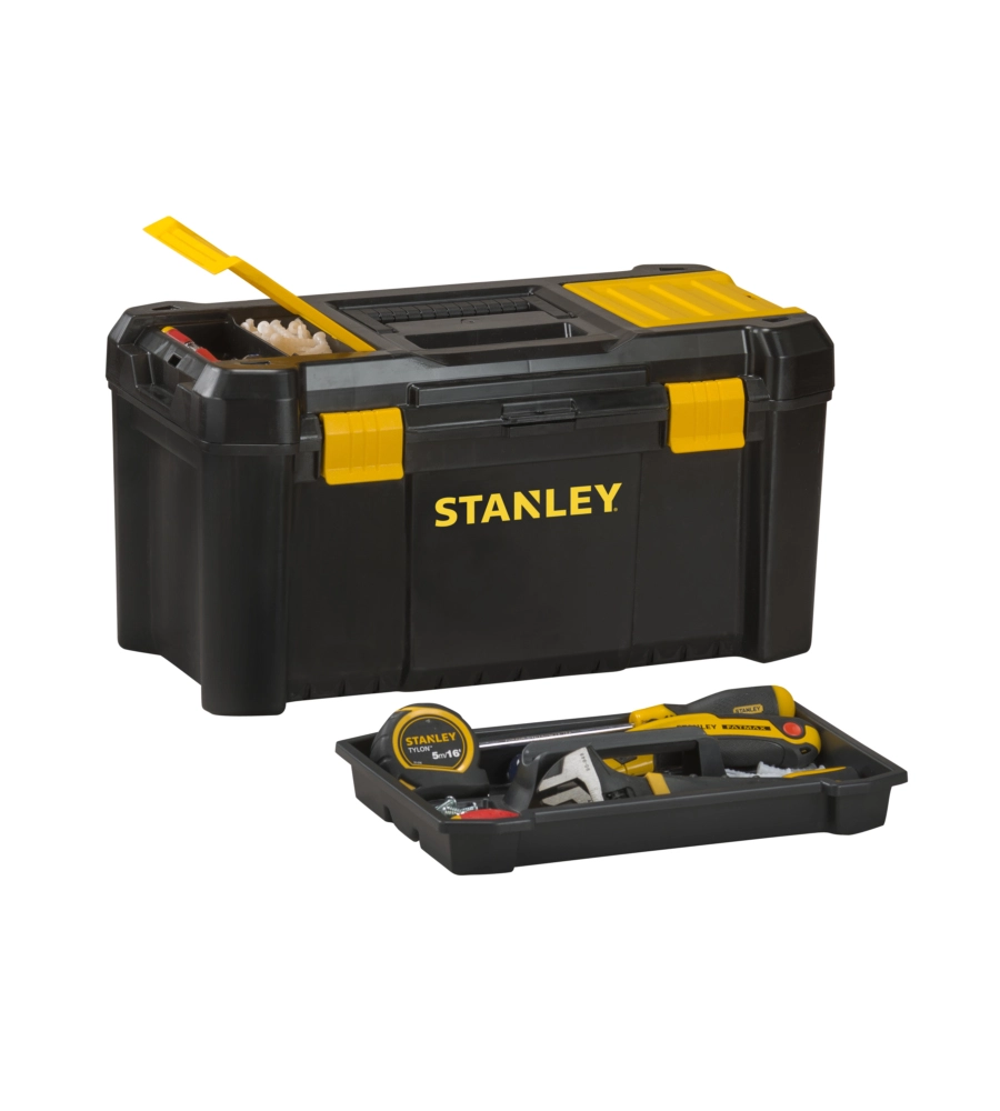 CASSETTA PORTA UTENSILI STANLEY "ESSENTIAL 19" 48,2X25,4X25 CM