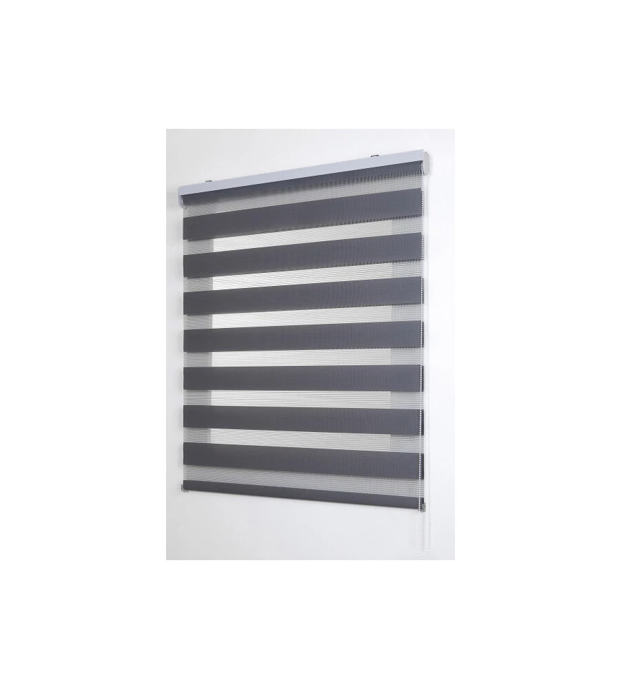 TENDA A RULLO "DUOLUX" ARGENTO, 60X180 CM
