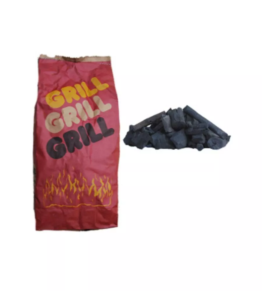SACCO DI CARBONE PER BARBECUE 10 KG