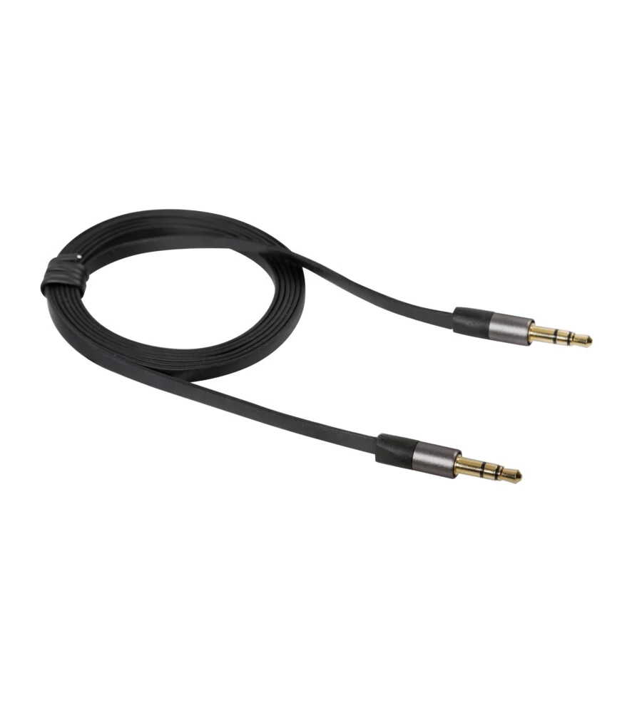 CAVO AUTORADIO 120CM AUX AUX - NERO  38900