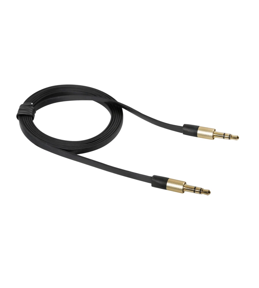 CAVO AUTORADIO 120CM AUX AUX - NERO  38900
