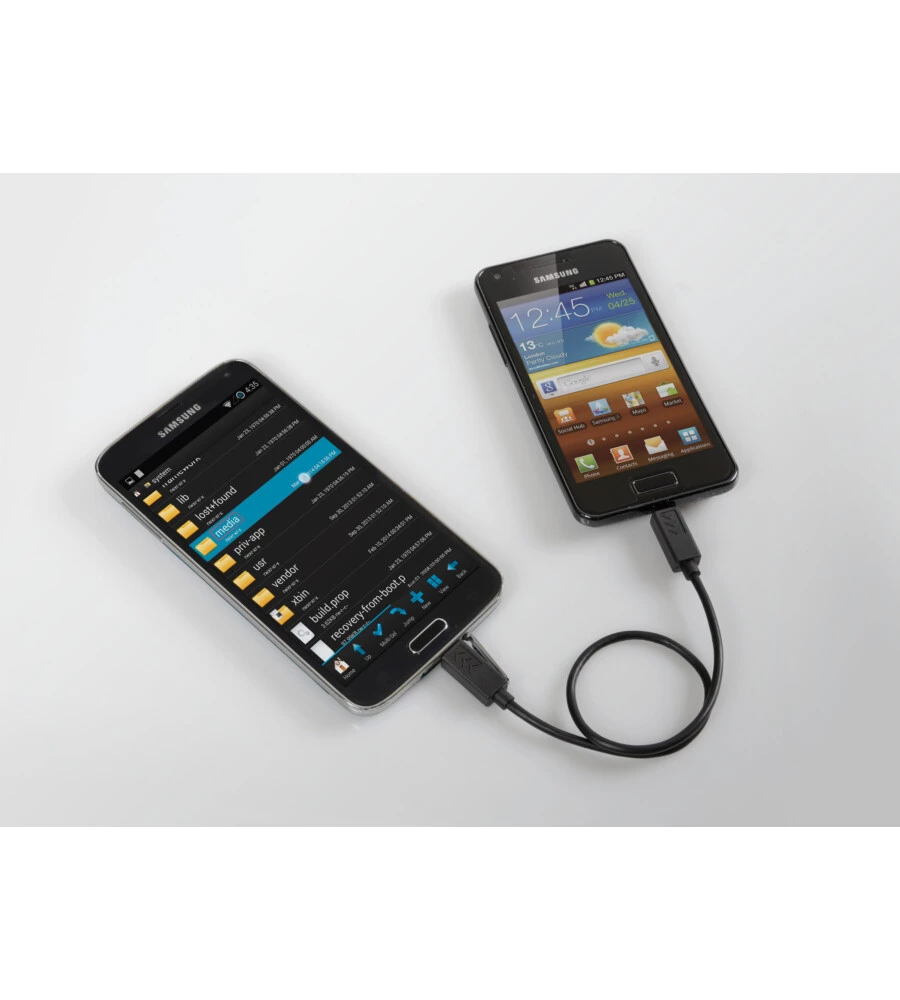 CAVO OTG MICRO USB > MICRO USB - 30 CM - NERO  38936