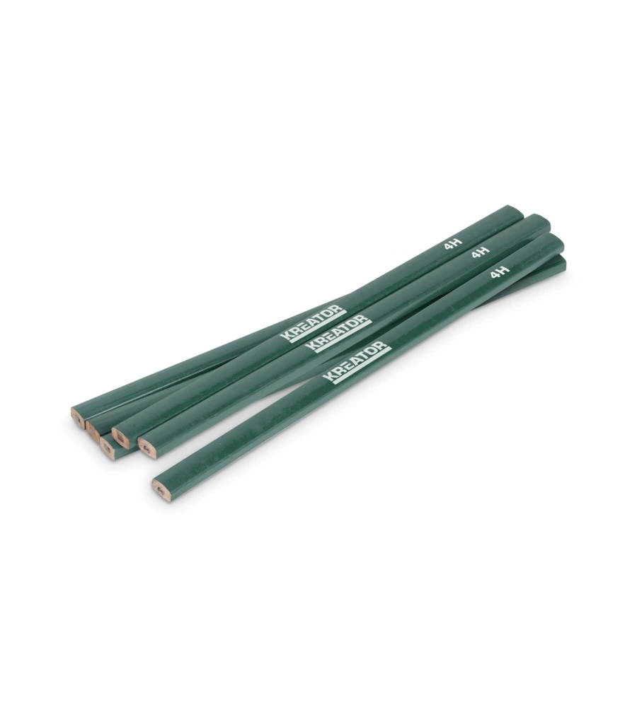 SET DA 6 PEZZI DI MATITE PER FALEGNAME, 24,5 CM