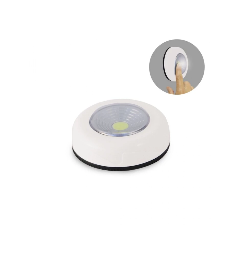 LUCE LED A PRESSIONE Ø7,5 CM, 40 LUMEN
