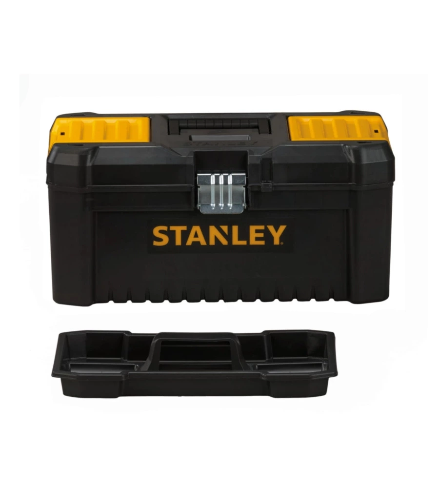 CASSETTA PORTA UTENSILI STANLEY "ESSENTIAL" CON CHIUSURA IN METALLO, 41X20X19,5 CM
