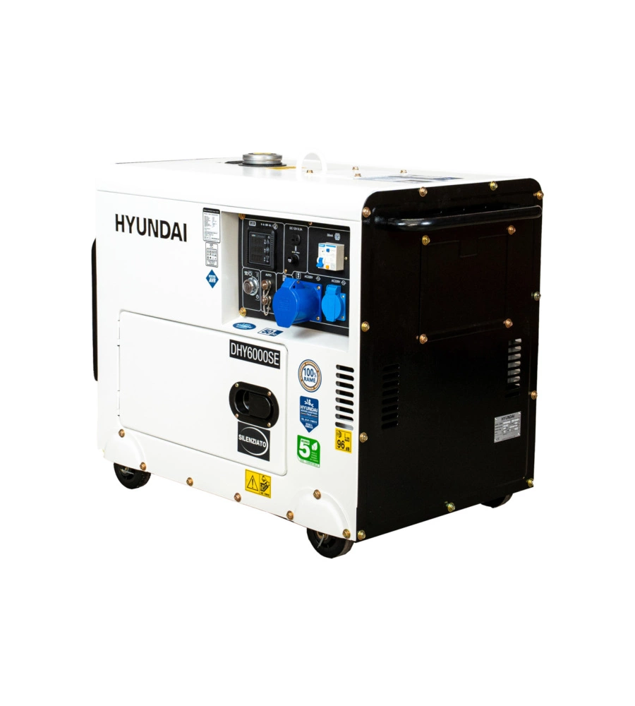 GENERATORE DI CORRENTE A DIESEL HYUNDAI 5000 W - COD. 65231