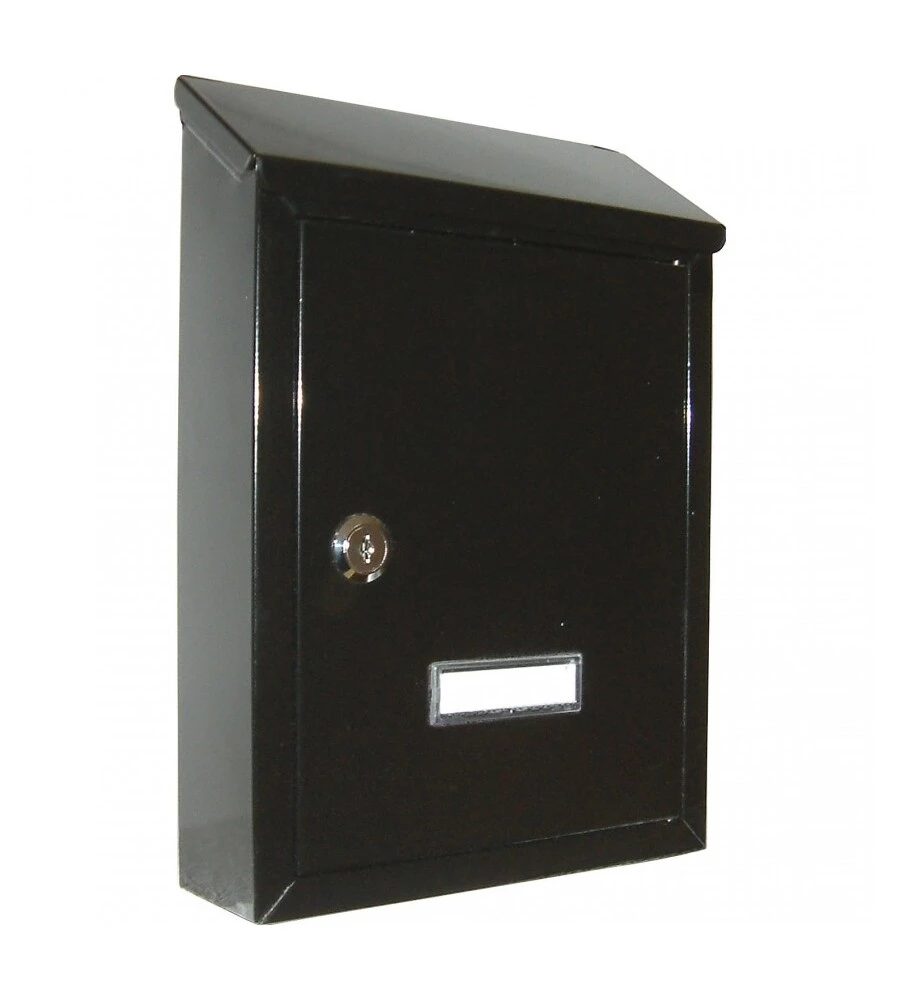 CASSETTA POSTALE PRIMA NERA - ALUBOX