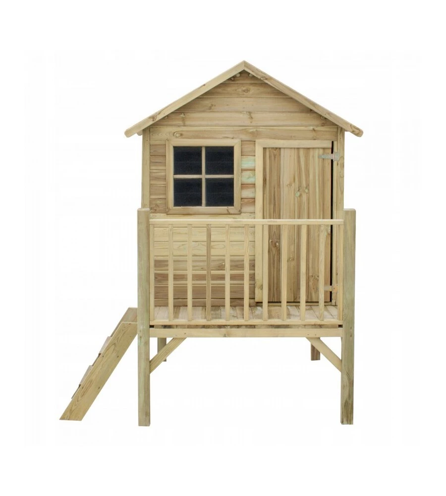 CASETTA DA GIARDINO PER BAMBINI IN LEGNO DOMUS "TOMEK" 174x123x212 CM
