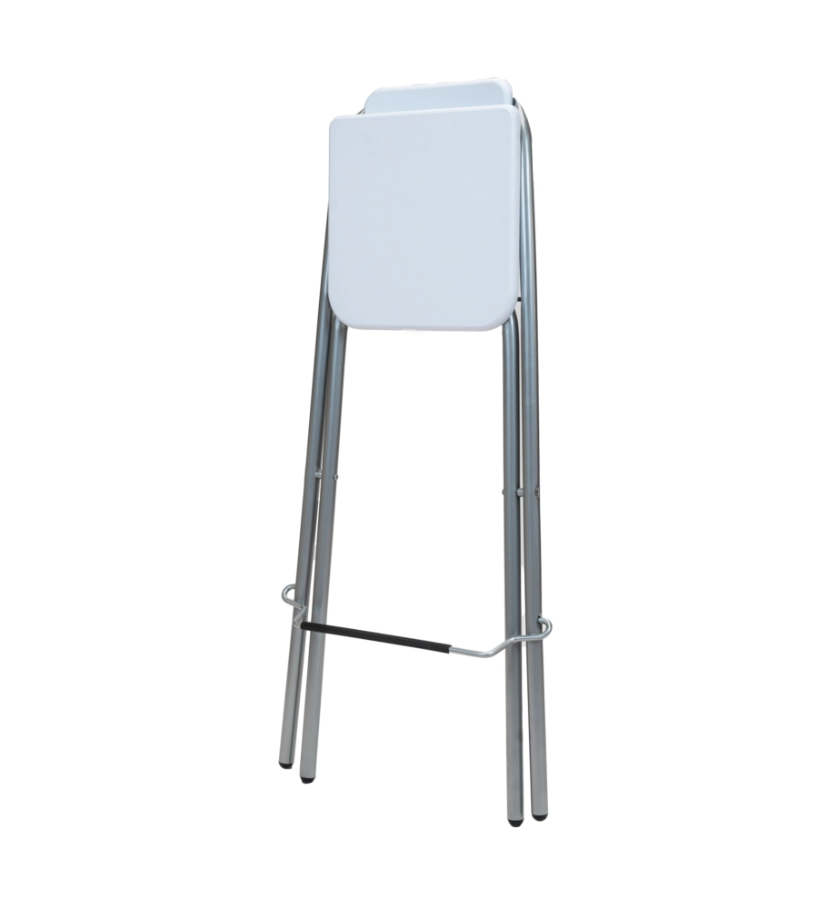 SGABELLO QUADRO BIANCO CM C000324677 Eurobrico - Main Image