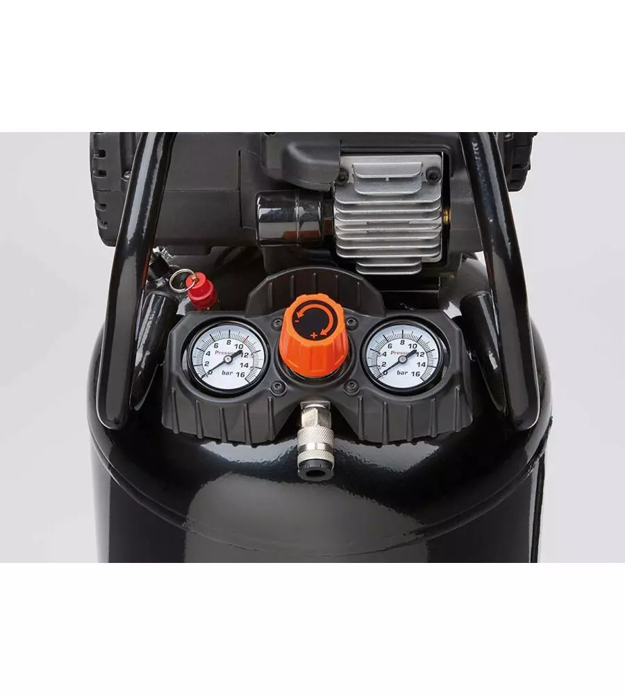 COMPRESSORE ARIA VERTICALE BLACK+DECKER "BD227/50V-NK" 50L 2HP