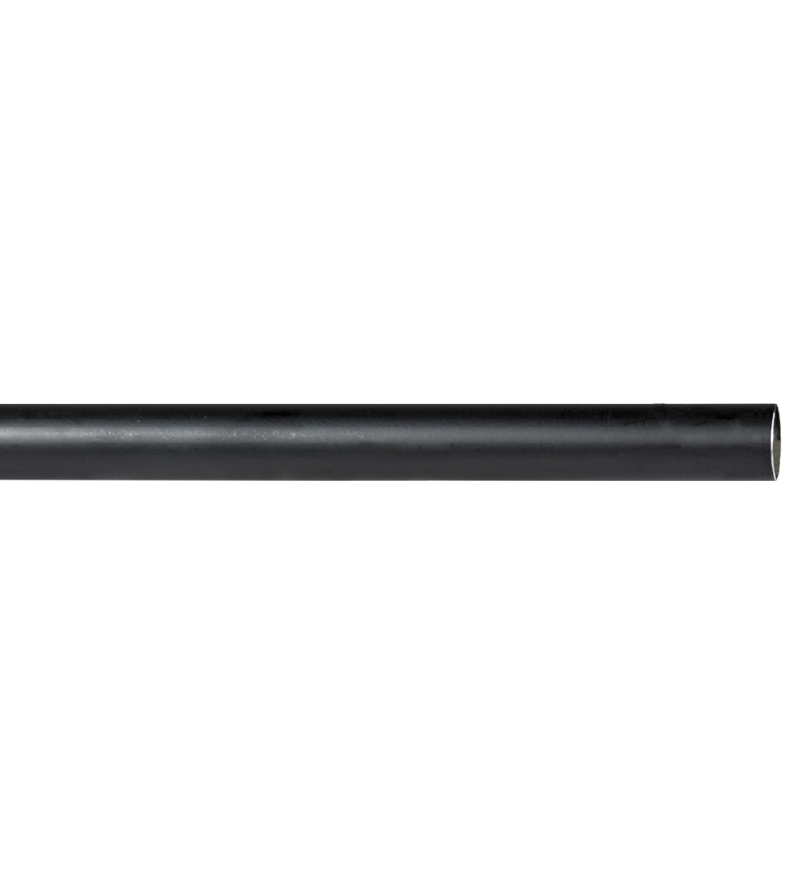 BASTONE PER TENDE - NUVOLE COLORE NERO DA 240 CM CON DIAMETRO 20 MM