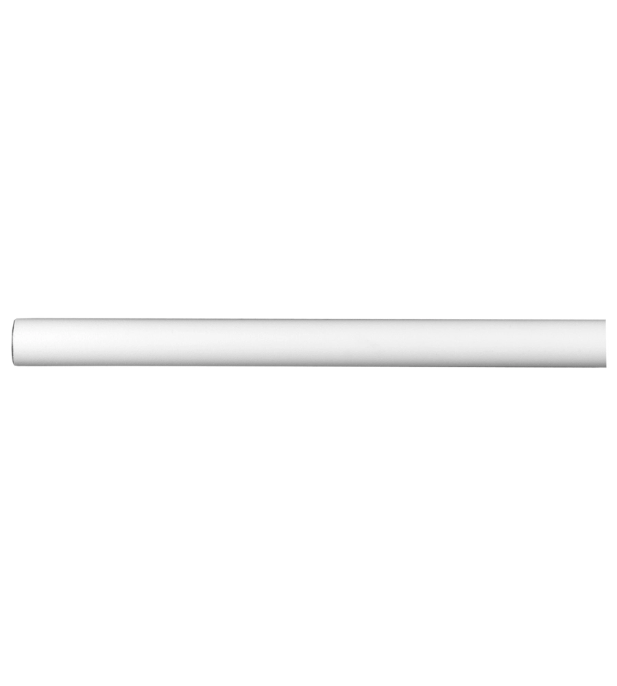 BASTONE PER TENDE - NUVOLE COLORE BIANCO DA 200 CM CON DIAMETRO 20 MM