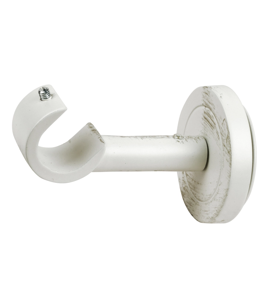 1 SUPPORTO AVORIO ORO MONOBLOCCO FISSO APERTO PER TUBO DIAMETRO 20 MM