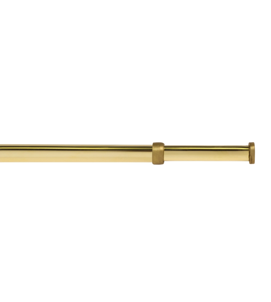 ASTINA PER TENDINE OTTONE PIATTA A PRESSIONE ESTENSIBILE DA 90 A 150 CM