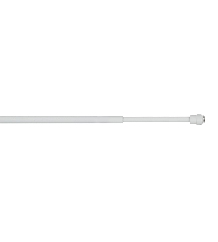 ASTINA PER TENDINE BIANCA TONDA A PRESSIONE RIDUCIBILE DA 36 A 60 CM