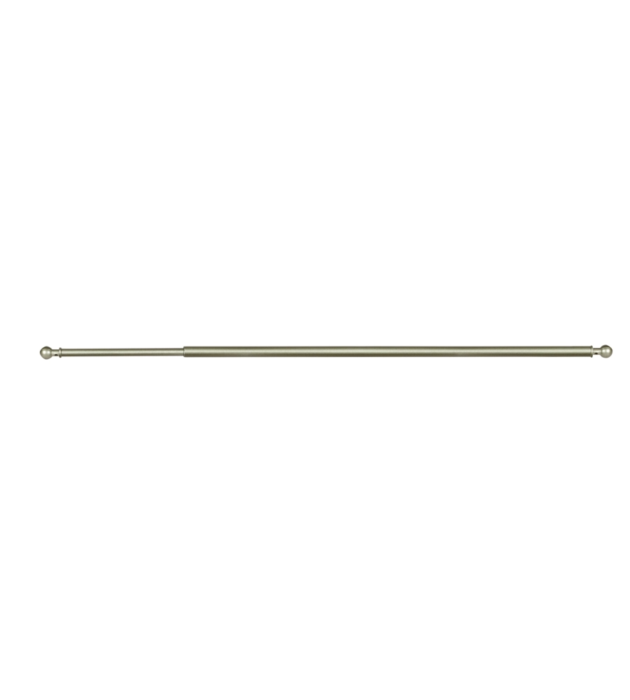 ASTINA PER TENDINE ALLUMINIO NICHEL  TERMINALE A PALLA ESTENSIBILE DA 30 A 40 CM