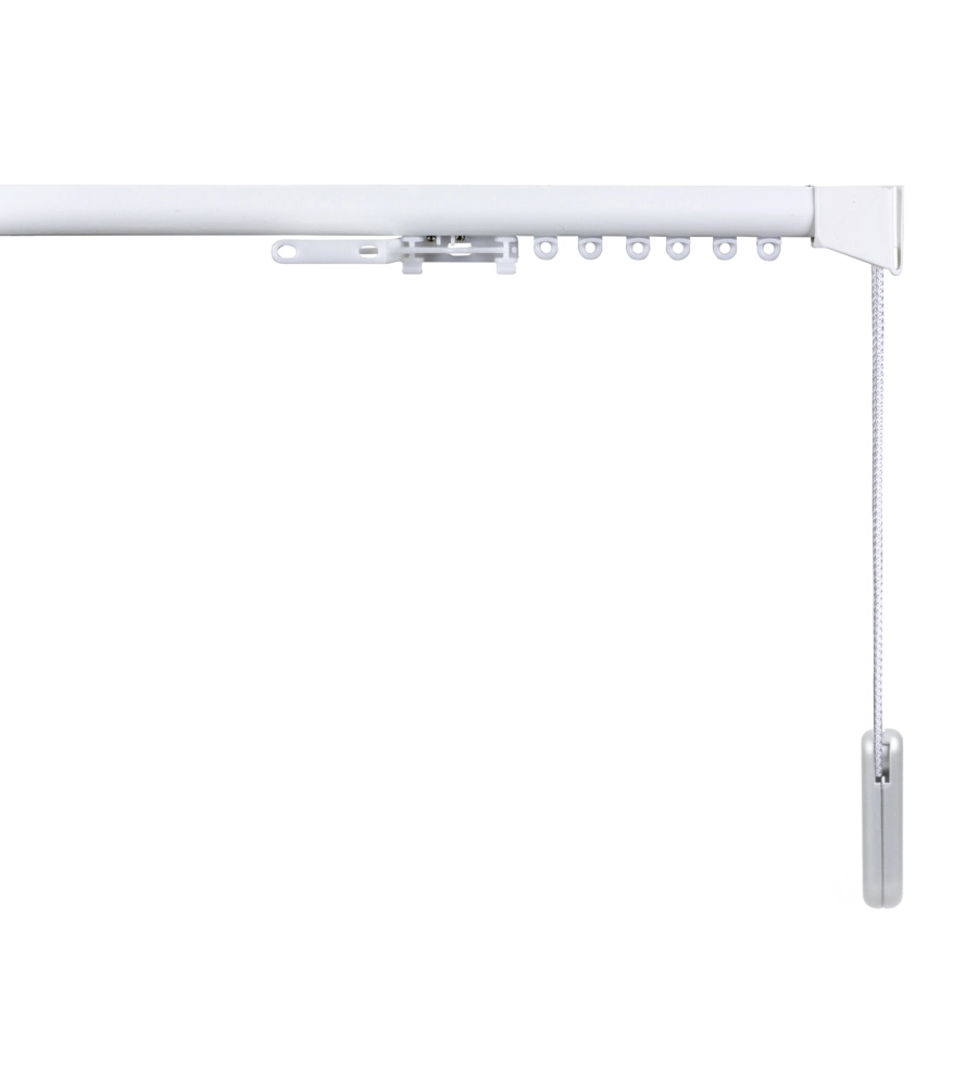 BINARIO A CORDA BIANCO DA 160 CM PER TENDE ARRICCIATE