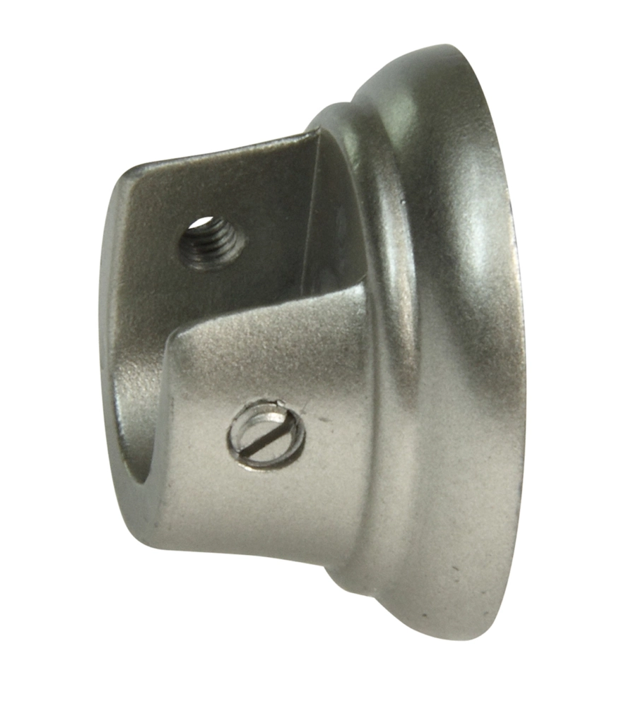2 SUPPORTI LATERALI PER TUBO TENDE DIAMETRO 13 MM