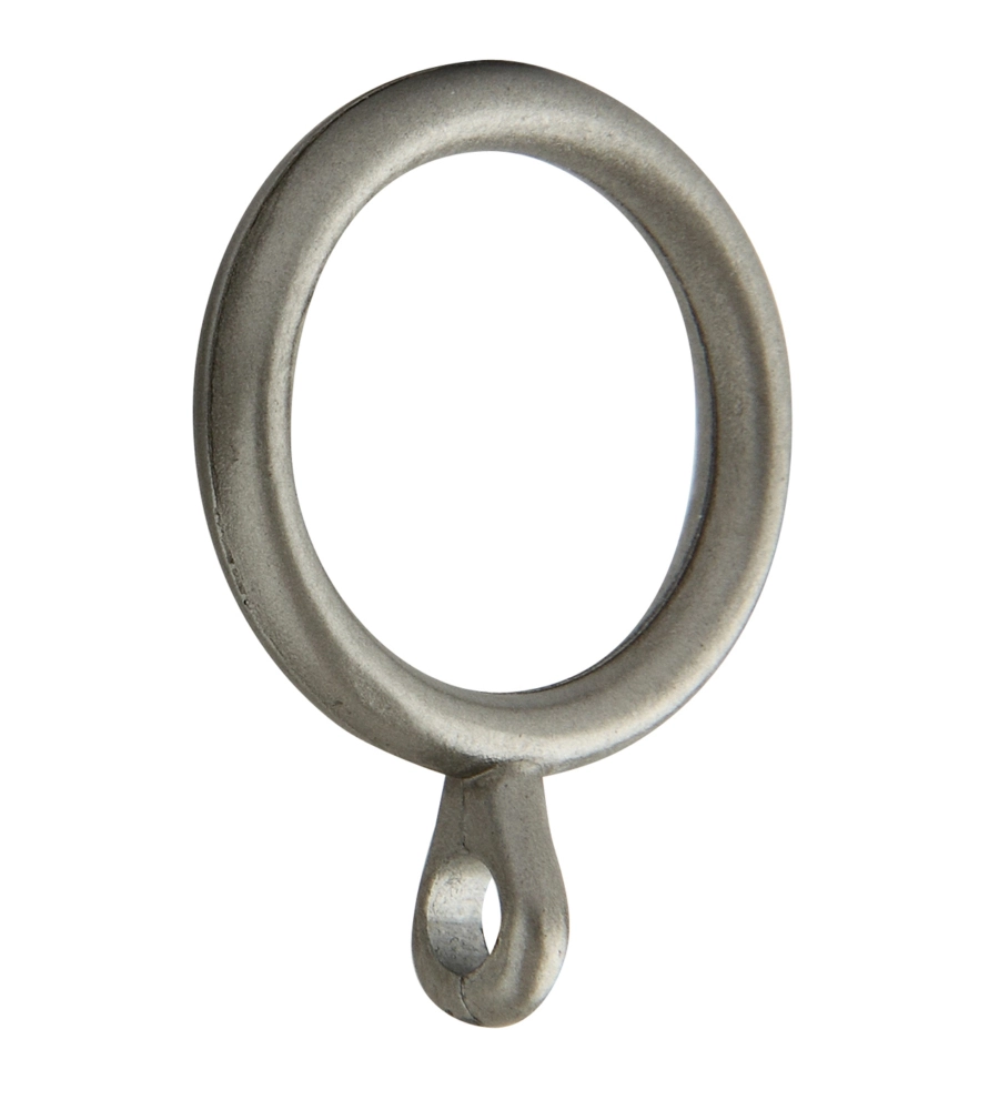 4 ANELLI NICHEL CON OCCHIOLO PER TUBO DIAMETRO 13 MM