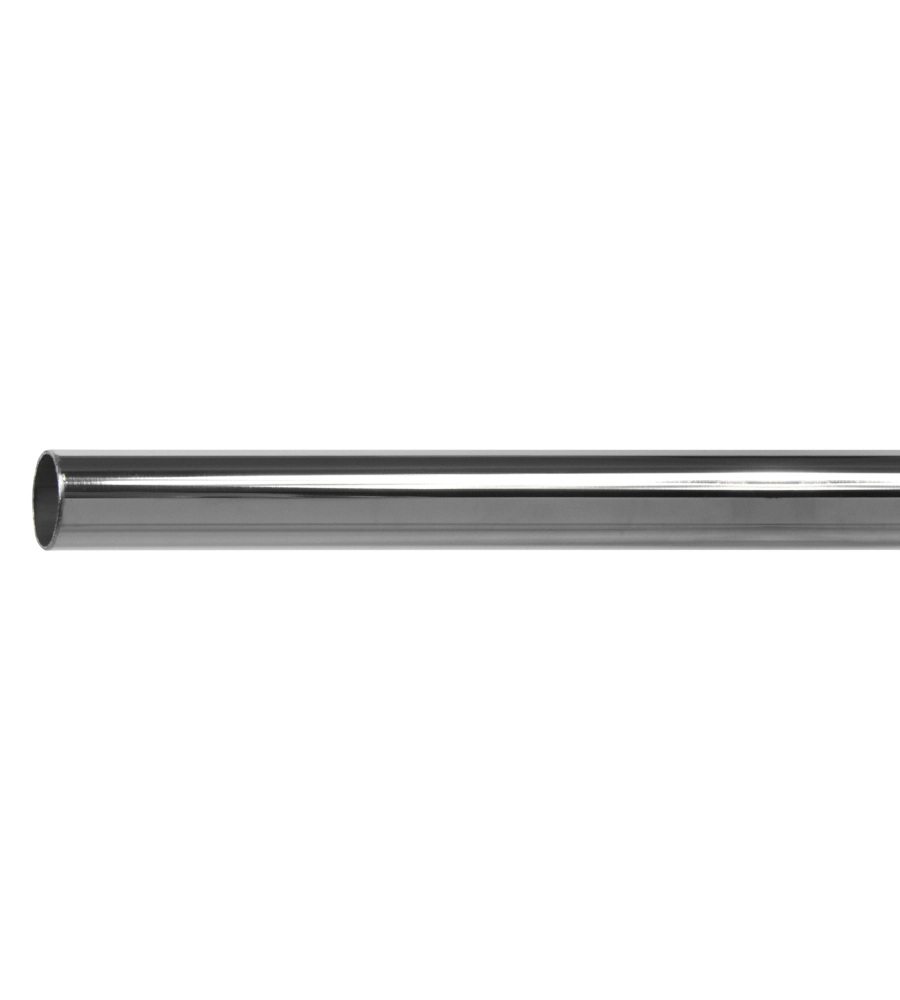 BASTONE PER TENDE JOLLY CROMATO DA 100 CM CON DIAMETRO 13 MM