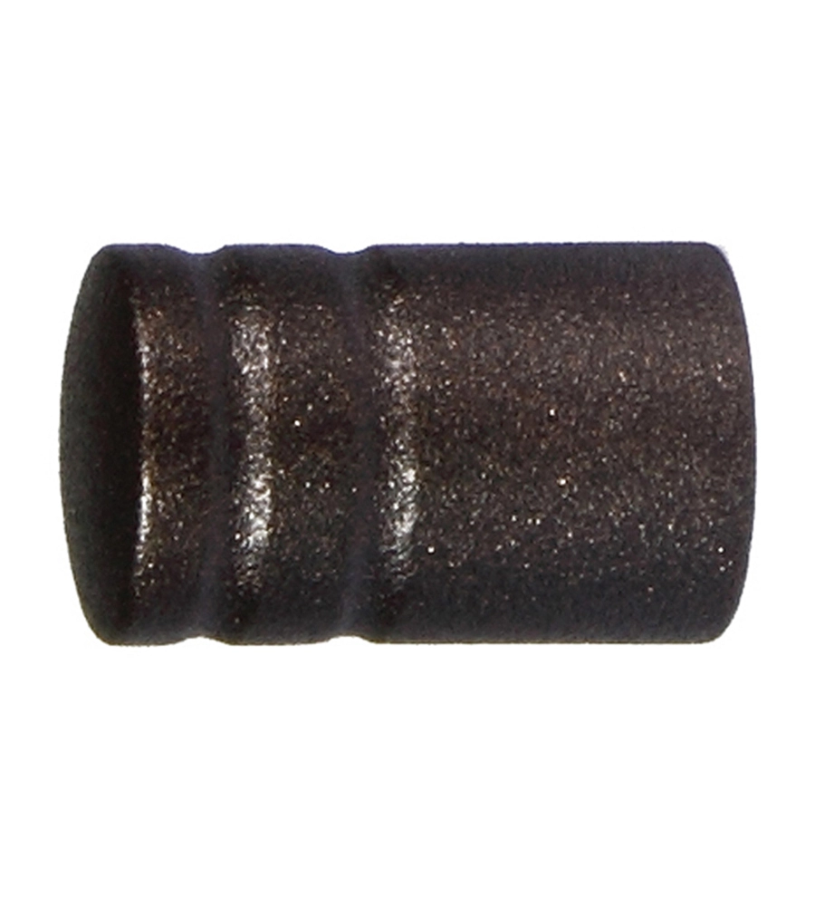 2 POMOLI CILINDRO COLORE RUGGINE TERMINALE PER TUBO DIAMETRO 13 MM