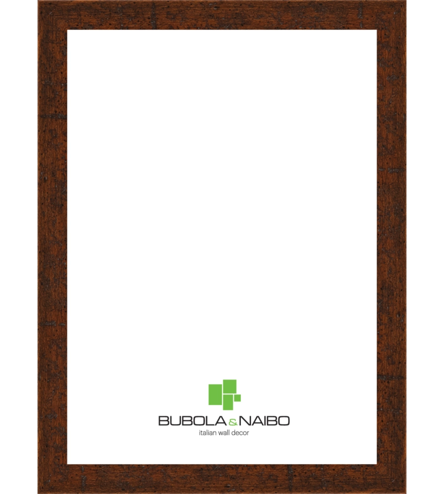 CORNICE IN LEGNO COLORE MARRONE "HUMPHREY" - 25 x 35 CM