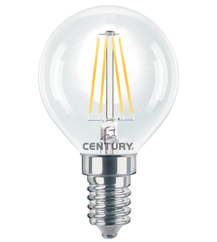 MINILAMPADINA LED GLOBO INCANTO 4W E14 2700K 480 LM