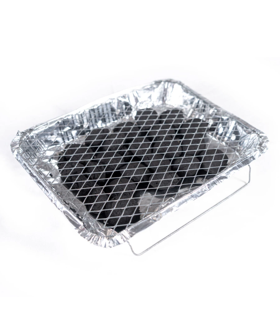 BARBECUE MONOUSO ISTANTANEO CON BASE IN ALLUMINIO