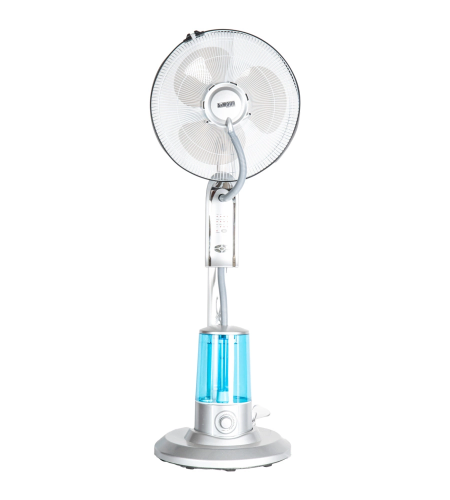 VENTILATORE NEBULIZZATORE A PIANTANA ARMOUR GRIGIO 75 W