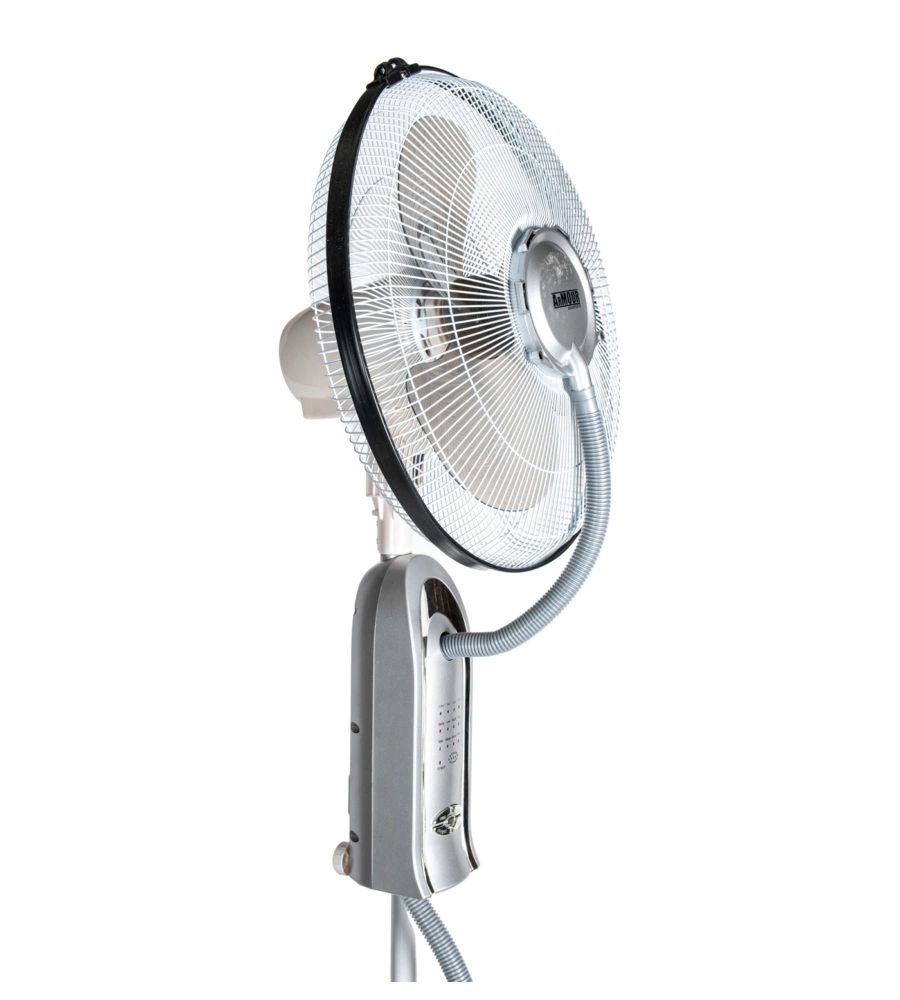 VENTILATORE NEBULIZZATORE A PIANTANA ARMOUR GRIGIO 75 W