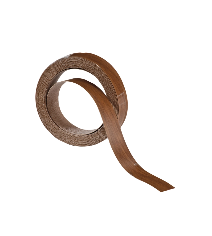 BORDO PREINCOLLATO COLORE NOCE ANTICO 19 X 5000 MM