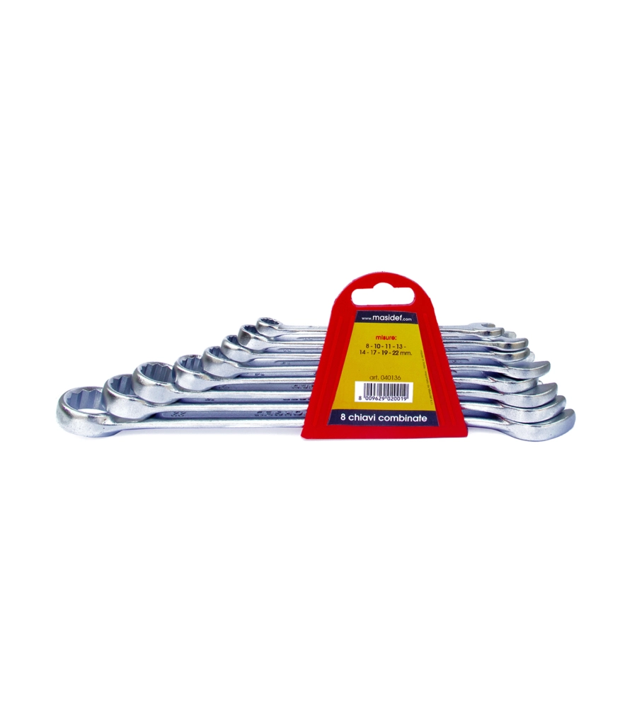 CHIAVI COMBINATE 8 PZ.