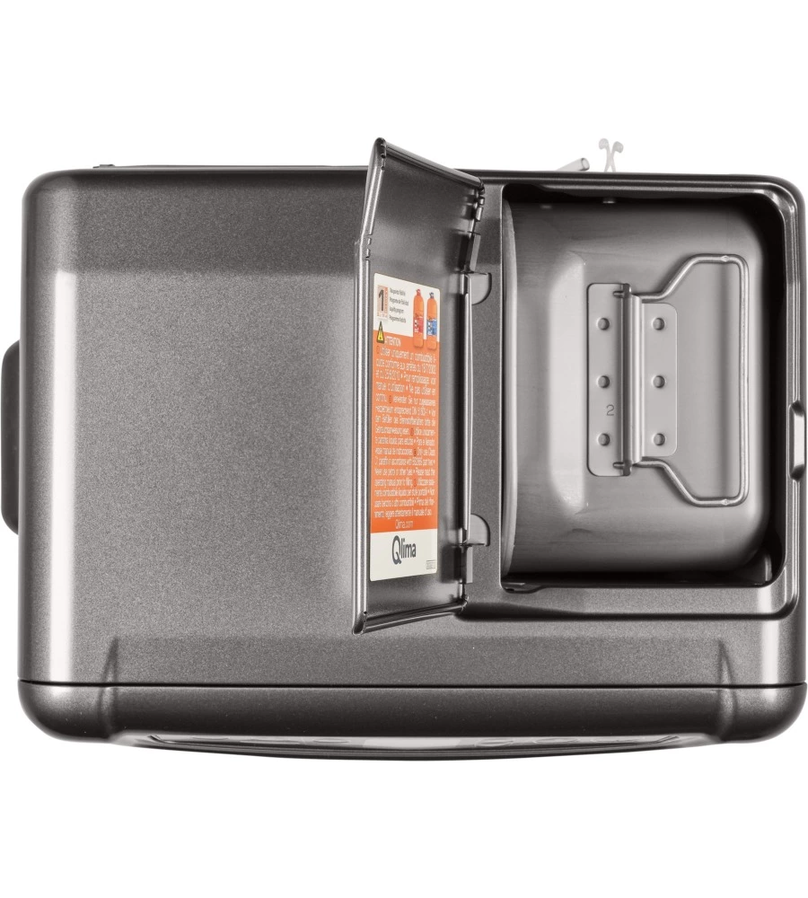 STUFA A COMBUSTIBILE LIQUIDO QLIMA "TECTRO SRE0031TC" GRIGIO 3,1 kW