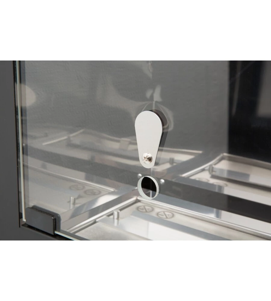 STUFA A BIOETANOLO TECNO AIR SYSTEM "MINI RUBY" BORDEAUX 2,3 KW