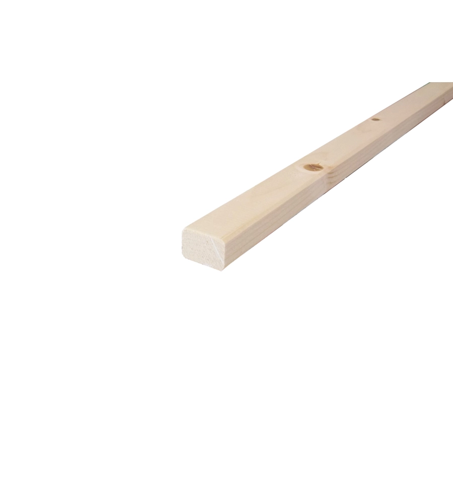 LISTELLO IN ABETE PIALLATO 20 X 30 X 3000 MM