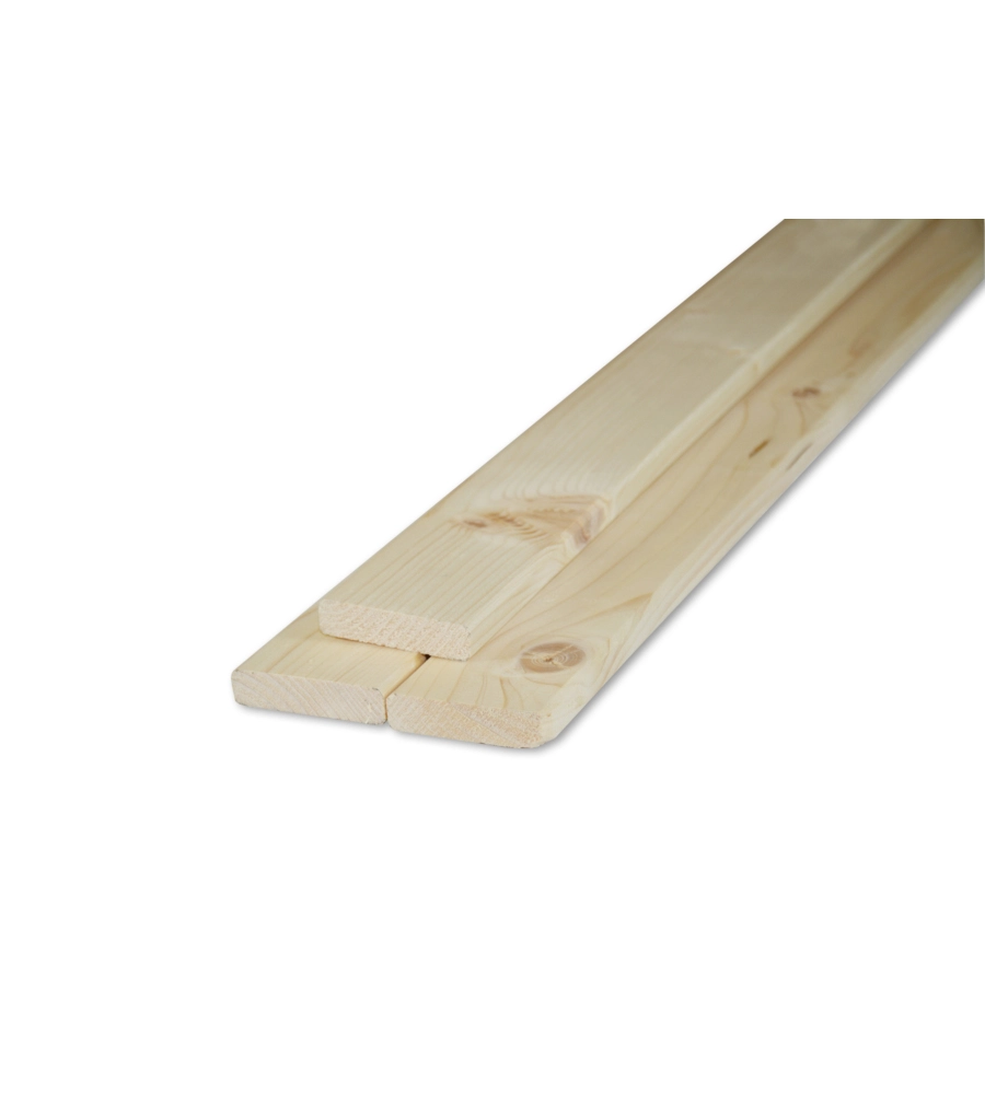 LISTELLO IN ABETE PIALLATO 15 X 60 X 1000 MM