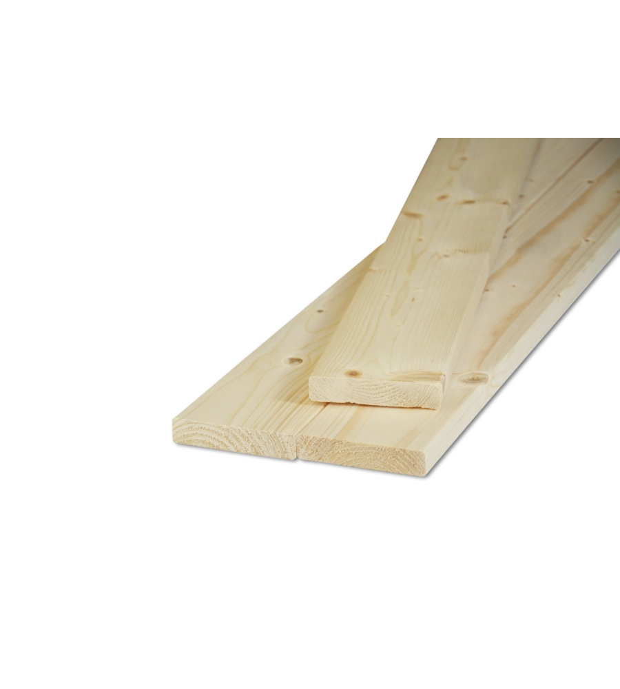 LISTELLO IN ABETE PIALLATO 20 X 80 X 1000 MM