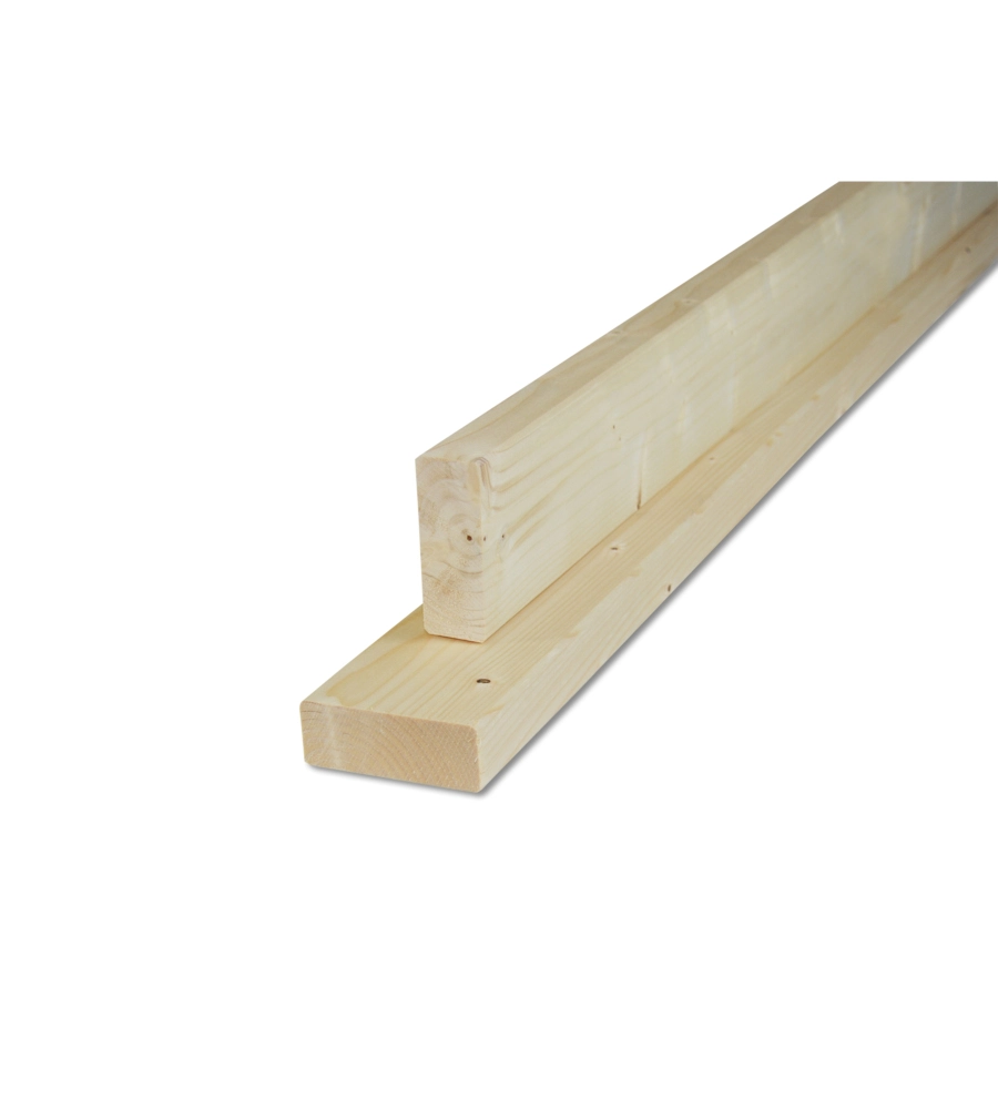 LISTELLO IN ABETE PIALLATO 30 X 70 X 1000 MM